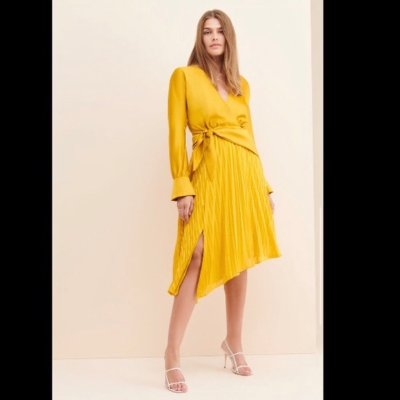 Anthropologie Dresses & Skirts - NWOT Anthropologie Harlyn Pleated Midi Dress